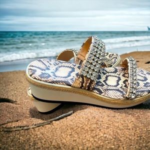 JLO Jennifer Lopez Halil Wedge Sandal